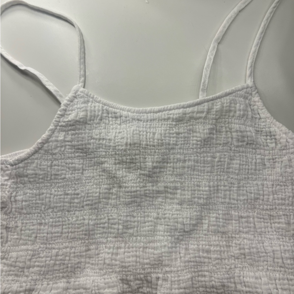 PACSUN (LA hearts) White cami top. Worn once, too small for me.